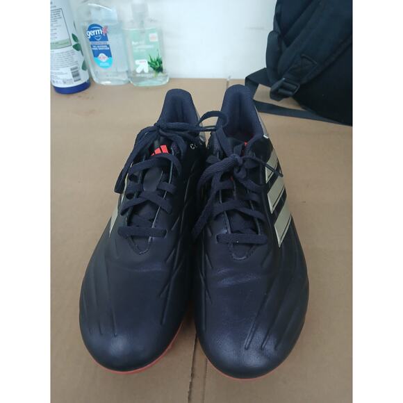 USED Adidas Unisex-Adult Copa Pure Club Ground,Black/Platin Metallic/Turbo,7.5 main image 4